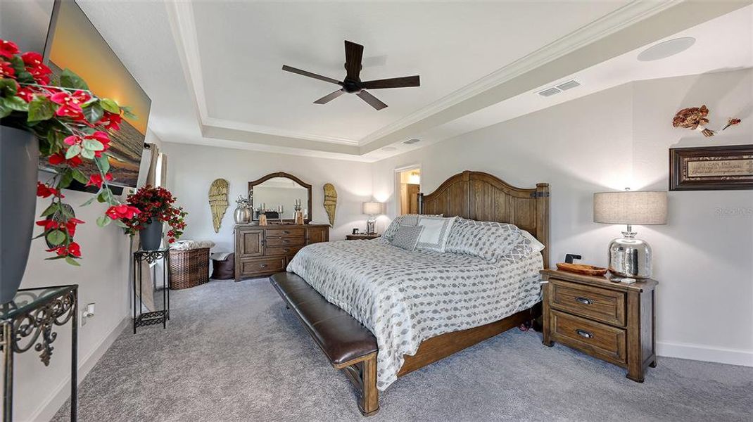 Furnished interior view inside a new home in Aviary at Rutland Ranch, Parrish (Image 18).