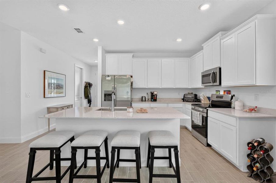 Furnished interior view inside a new home in , Ormond Beach (Image 7).