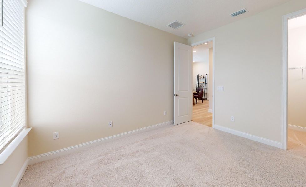Representative unfurnished interior of a home built from the Bartram - B - Townhome Series by ICI Homes in West End at Town Center, Ponte Vedra (Image 16). Representative unfurnished interior of a home built from the Bartram - B - Townhome Series by ICI Homes in West End at Town Center, Ponte Vedra (Image 16).