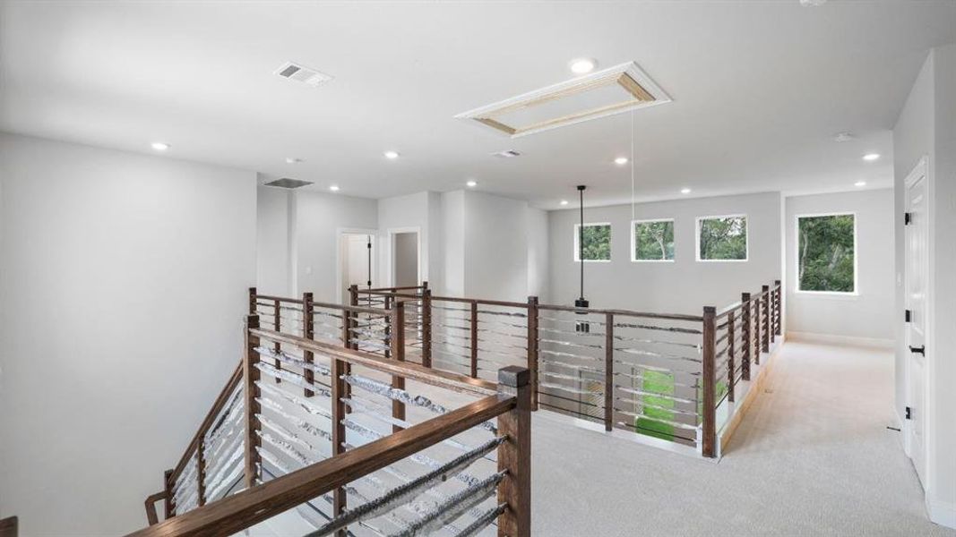 Spacious, unfurnished interior of a new home in Northside Place, Carrollton (Image 15). Spacious, unfurnished interior of a new home in Northside Place, Carrollton (Image 15).