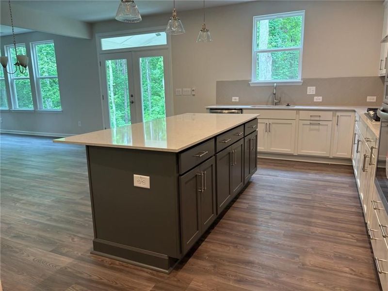 Furnished interior view inside a new home in Riverwood, Dallas (Image 25).