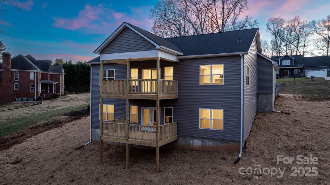 Front exterior of a new home in , Maiden, NC, highlighting curb appeal (Image 23).