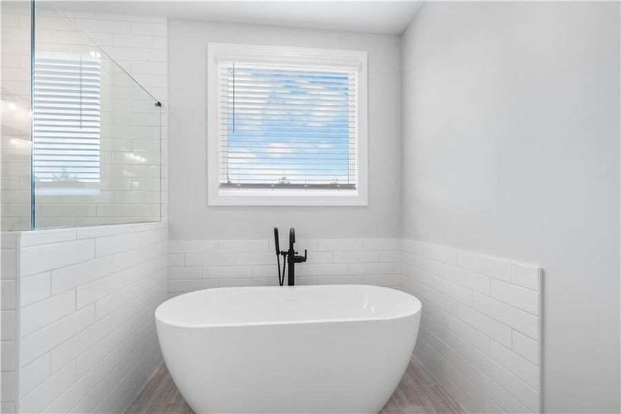 Furnished interior view inside a new home in Promenade at Sawnee Village, Cumming (Image 14).