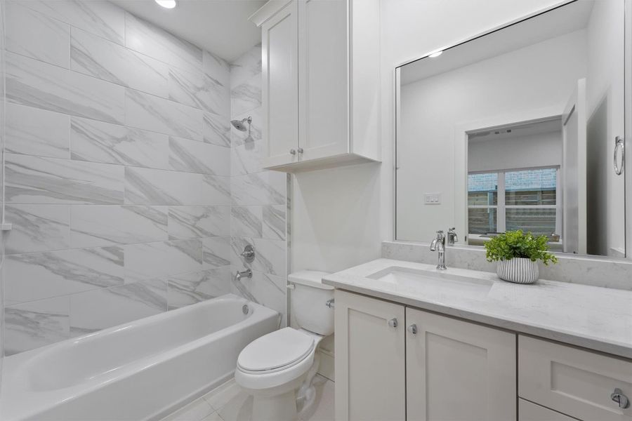 Furnished interior view inside a new home in , Houston (Image 6).