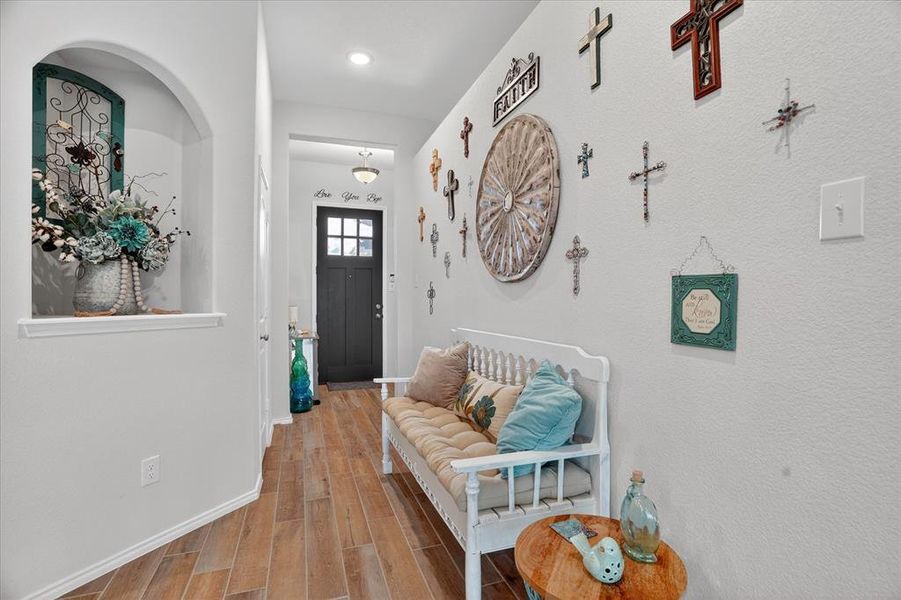 Furnished interior view inside a new home in Silo Mills, Joshua (Image 6).