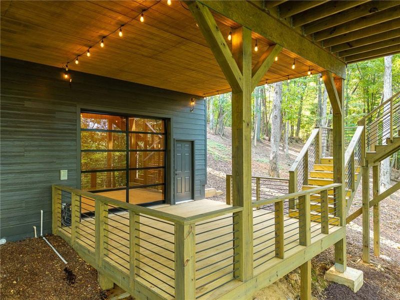 Exterior details and patio area of a home in , Ellijay (Image 25). Exterior details and patio area of a home in , Ellijay (Image 25).