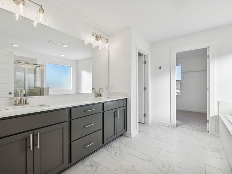 Furnished interior view inside a new home in Sage Farms, White House (Image 12).