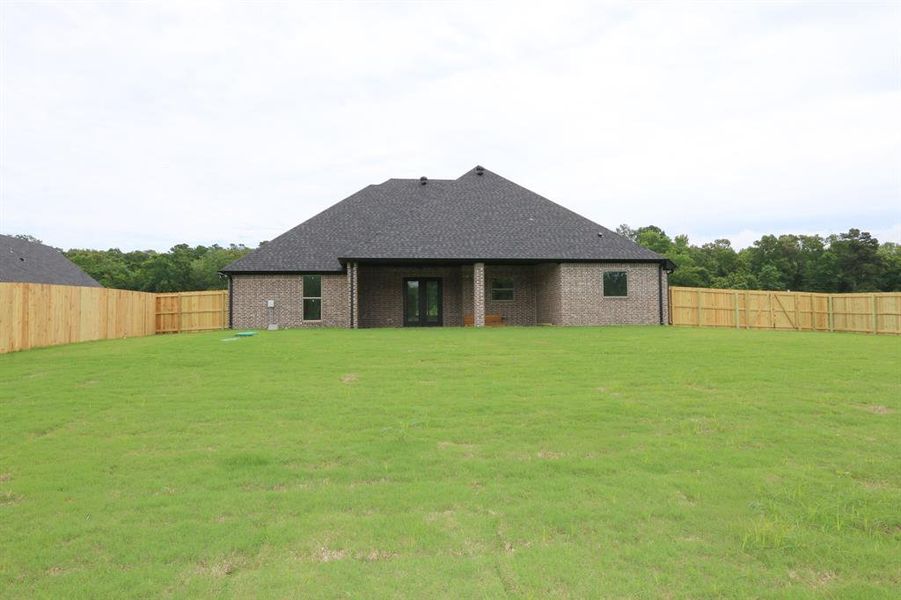 Exterior details and patio area of a home in , Tyler (Image 4).