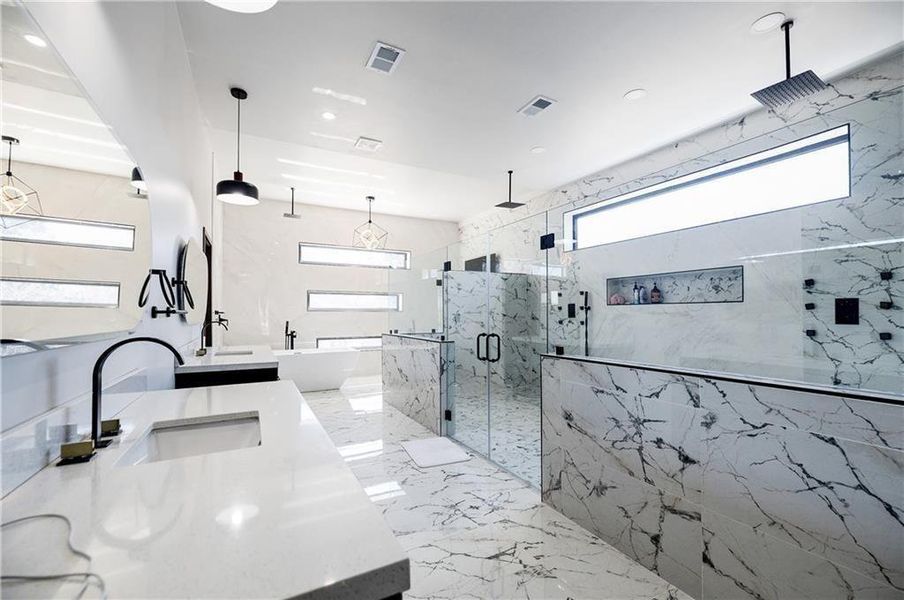 Furnished interior view inside a new home in , Marietta (Image 6).