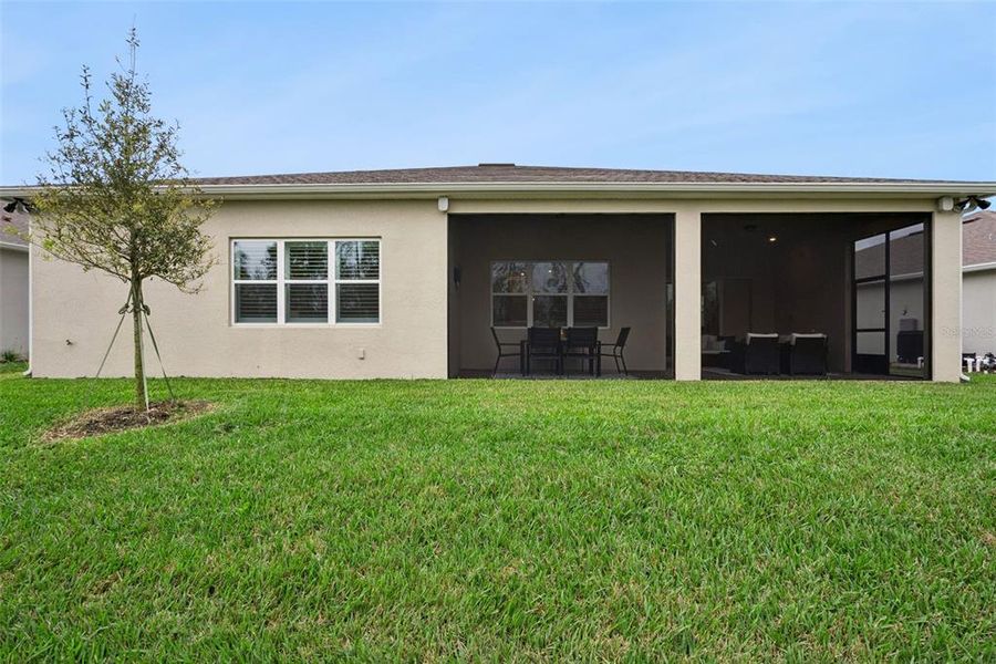 Exterior details and patio area of a home in Del Webb Sunbridge, St. Cloud (Image 32). Exterior details and patio area of a home in Del Webb Sunbridge, St. Cloud (Image 32).