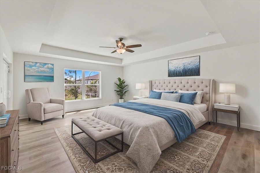 Furnished interior view inside a new home in Cape Coral, Cape Coral (Image 6). Furnished interior view inside a new home in Cape Coral, Cape Coral (Image 6).