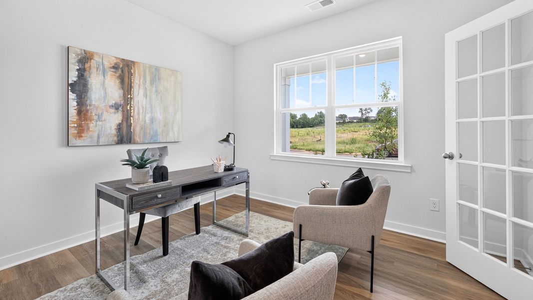 Furnished interior view inside a new home in Laurelbrook, Sherrills Ford (Image 15).