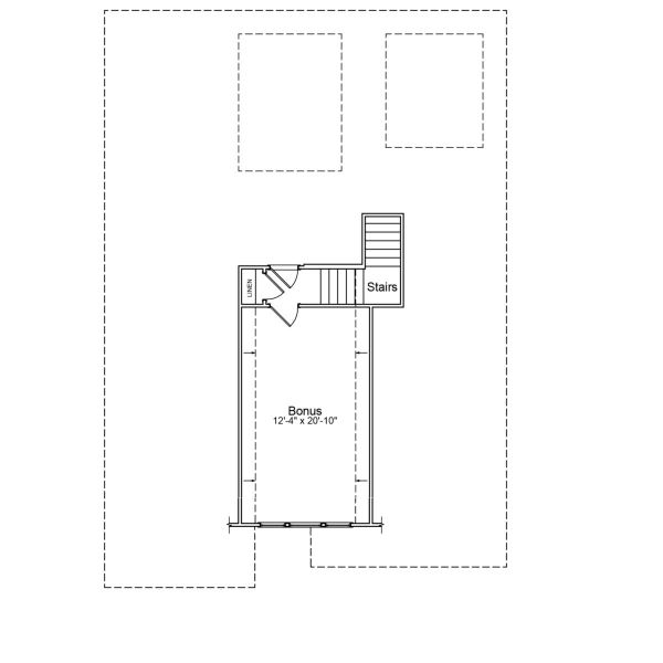 2D floor plan layout of this home in Citadel Point at Southbridge, Sneads Ferry, NC (Image 5).