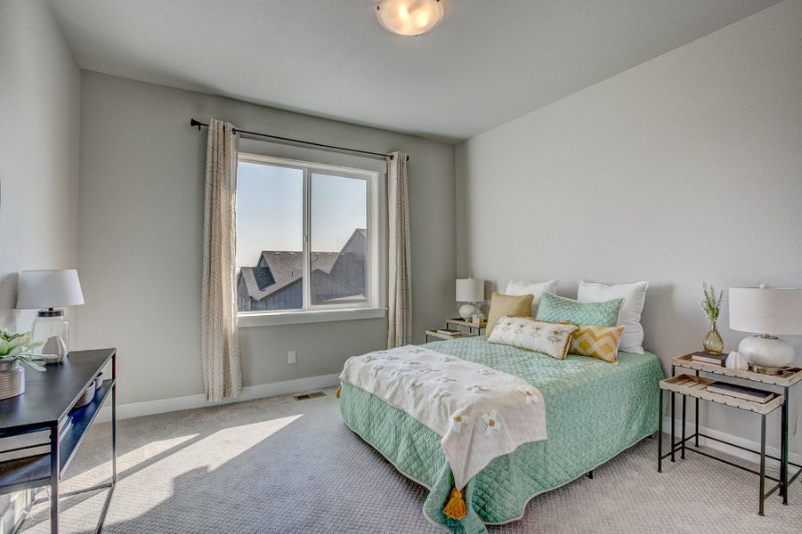 Representative furnished interior of a home built from the The Avalon by Landmark Homes in Vernazza, Windsor (Image 36).