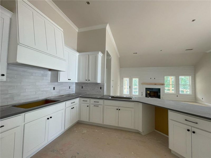 In-progress construction of a new home in , Cumming, GA (Image 7).
