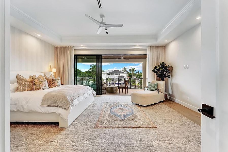 Primary ensuite balcony