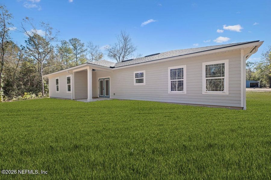 Exterior details and patio area of a home in , Middleburg (Image 18).