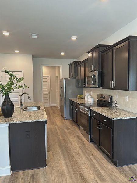 Furnished interior view inside a new home in Barrington Place, Macon (Image 4).