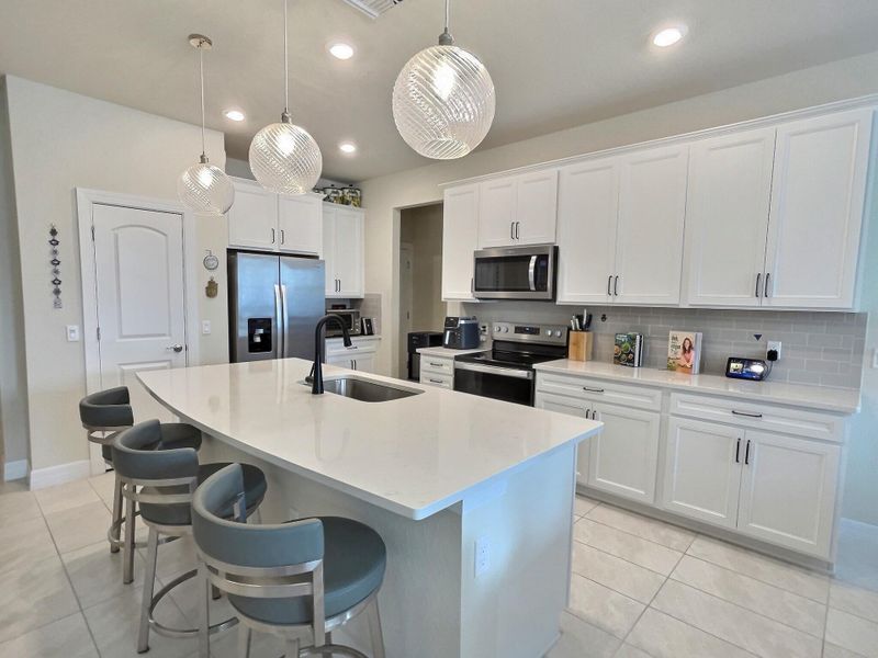 Furnished interior view inside a new home in The Fields, Lake Worth (Image 13). Furnished interior view inside a new home in The Fields, Lake Worth (Image 13).