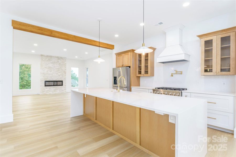 Furnished interior view inside a new home in , Denver (Image 10).