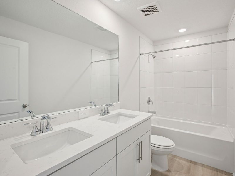 Furnished interior view inside a new home in Magnolia Bay - Classic Series, Nokomis (Image 12).