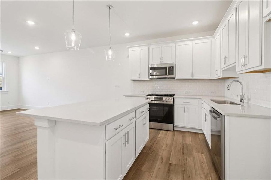 Furnished interior view inside a new home in Park Vue, Atlanta (Image 9).