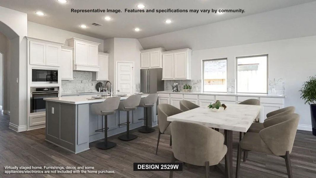 Furnished interior view inside a new home in Escondido, Magnolia (Image 6).