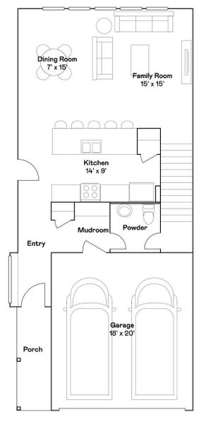 2D floor plan layout of this home in Bridgeland, Cypress, TX (Image 2). 2D floor plan layout of this home in Bridgeland, Cypress, TX (Image 2).