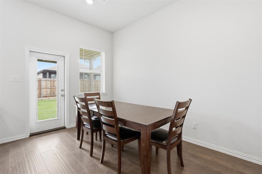 Furnished interior view inside a new home in , Denton (Image 23).