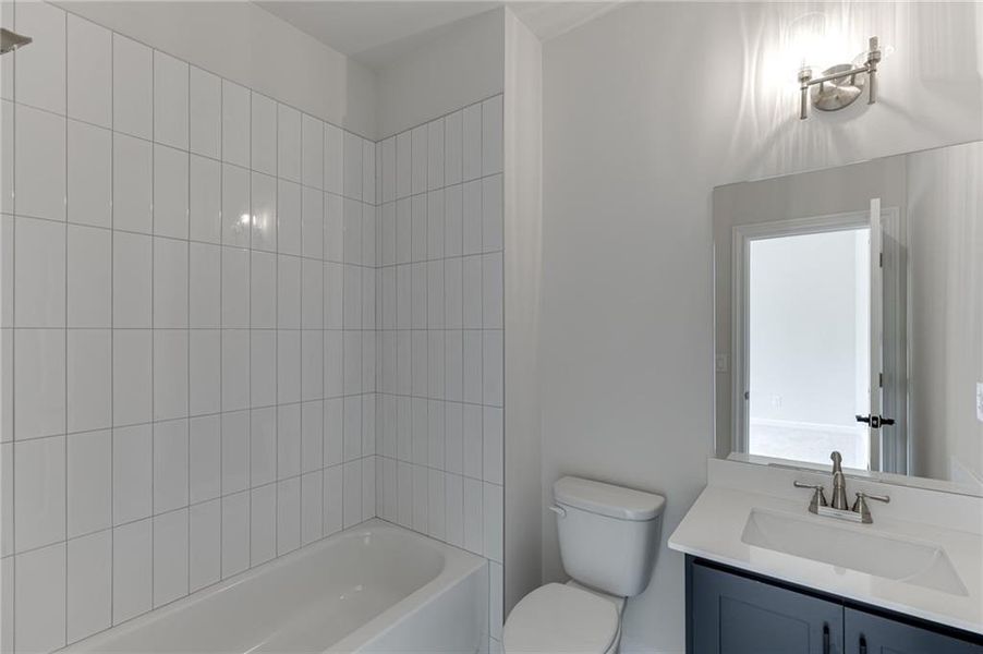 Furnished interior view inside a new home in , Cumming (Image 14).