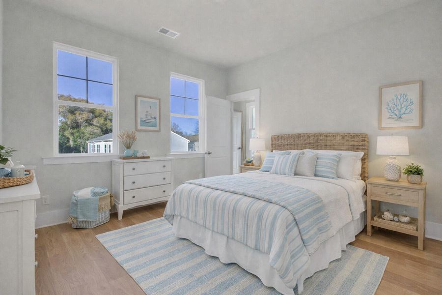 Furnished interior view inside a new home in , Johns Island (Image 17).