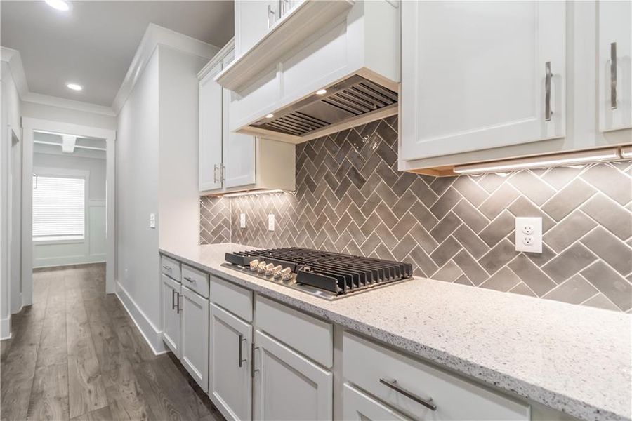 Furnished interior view inside a new home in Weslyn Park, Social Circle (Image 12).