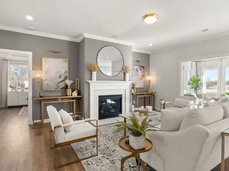 Representative furnished interior of a home built from the Montcrest by True Homes in Deerwood Place, North Charleston (Image 8).