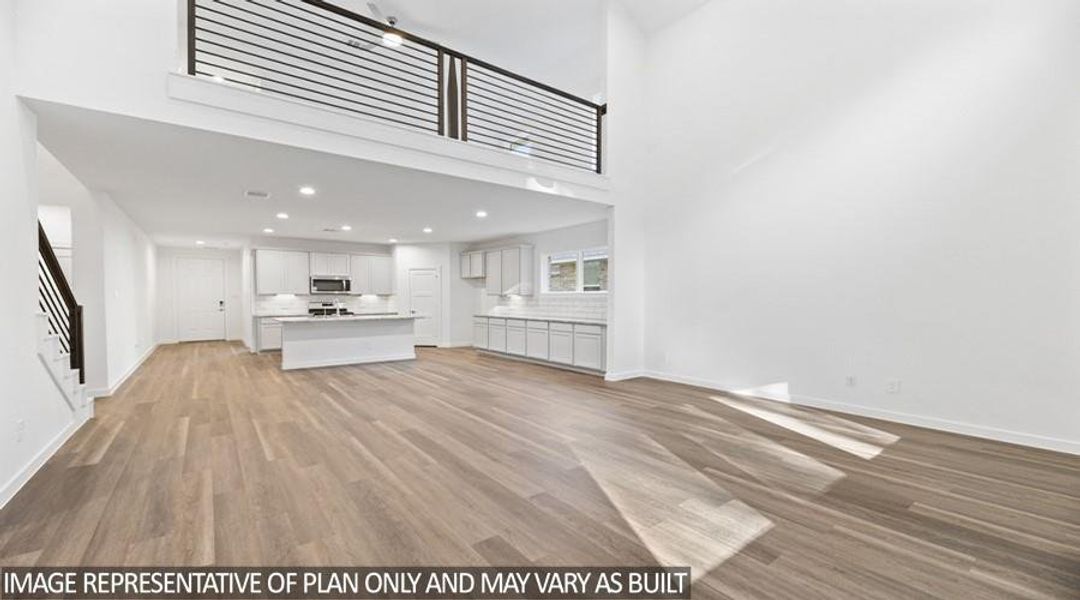 Spacious, unfurnished interior of a new home in Hills of Westlake, Conroe (Image 12).