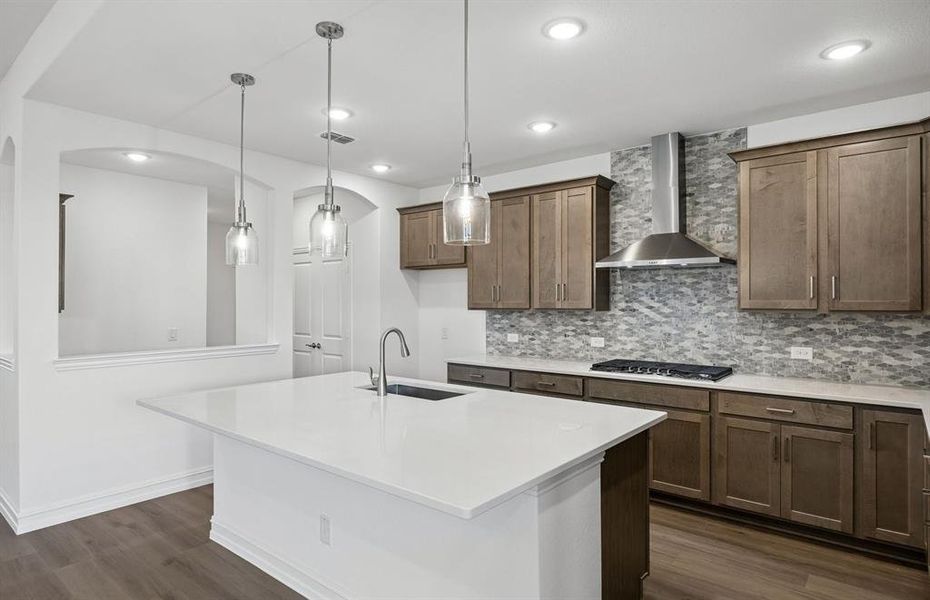 Abundant cabinet space in kitchen Abundant cabinet space in kitchen