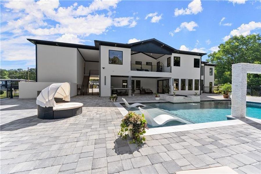 Exterior details and patio area of a home in , Lawrenceville (Image 62).