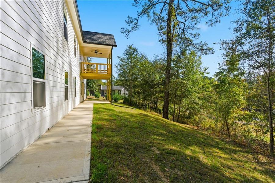 Exterior details and patio area of a home in , Dallas (Image 33).