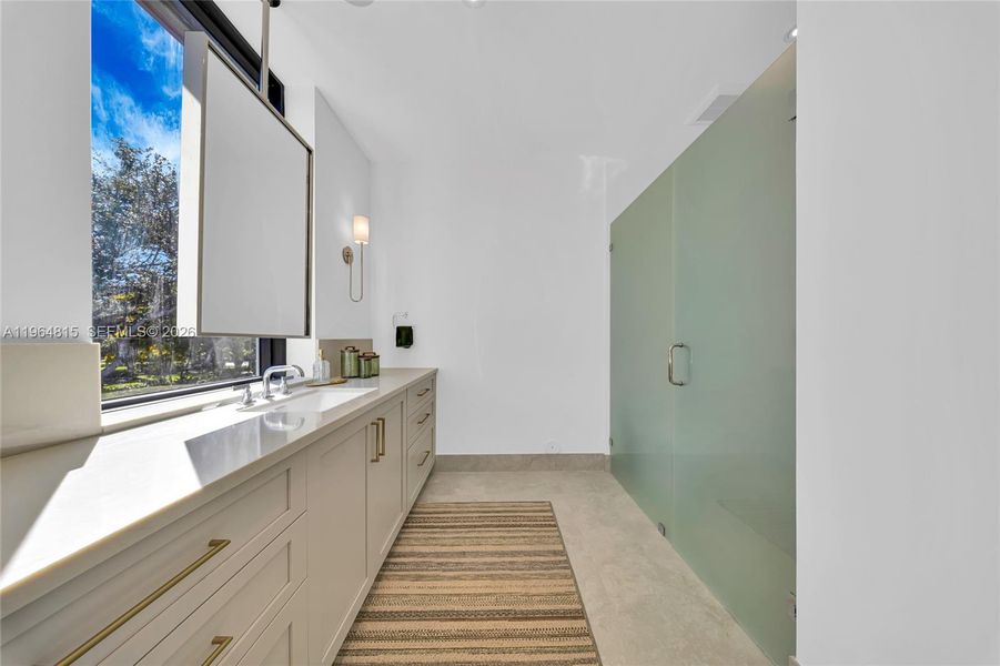 Furnished interior view inside a new home in , Miami (Image 41). Furnished interior view inside a new home in , Miami (Image 41).