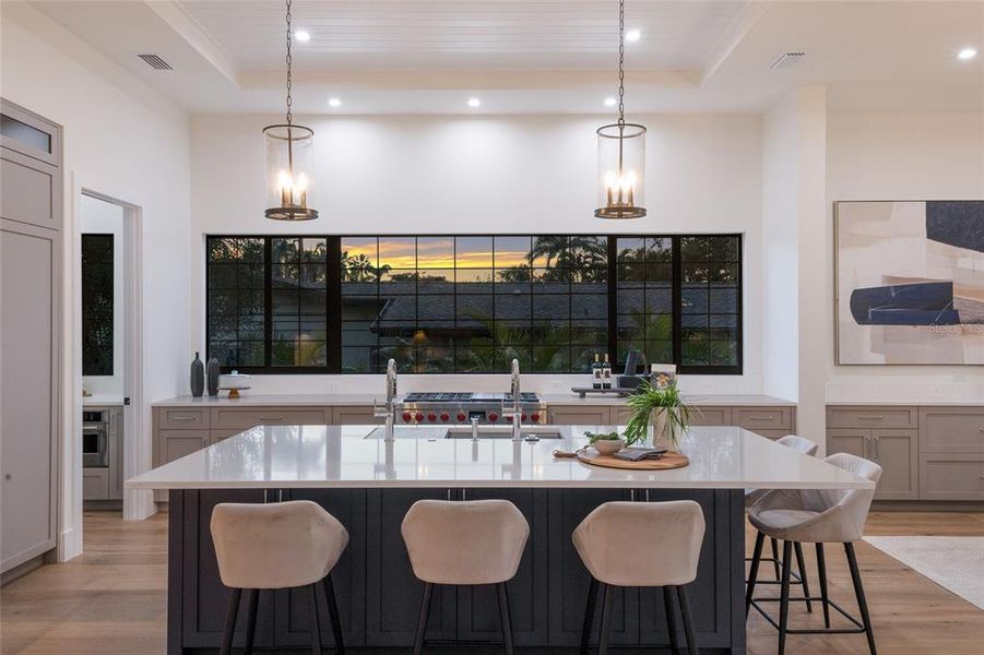 Furnished interior view inside a new home in , Sarasota (Image 41).