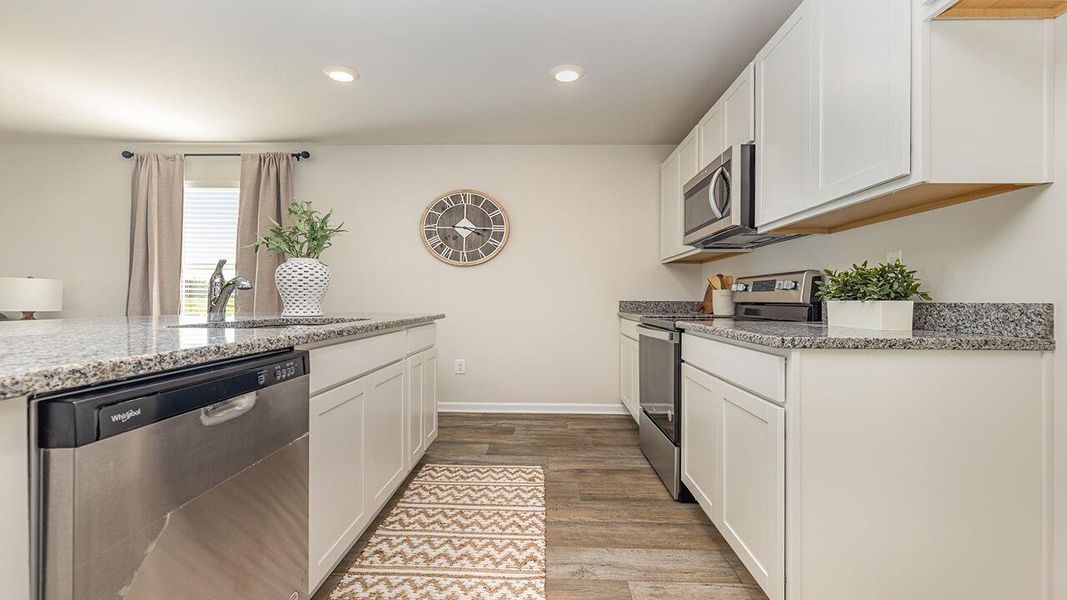Furnished interior view inside a new home in The Oaks at Center Station, Hollywood (Image 5).