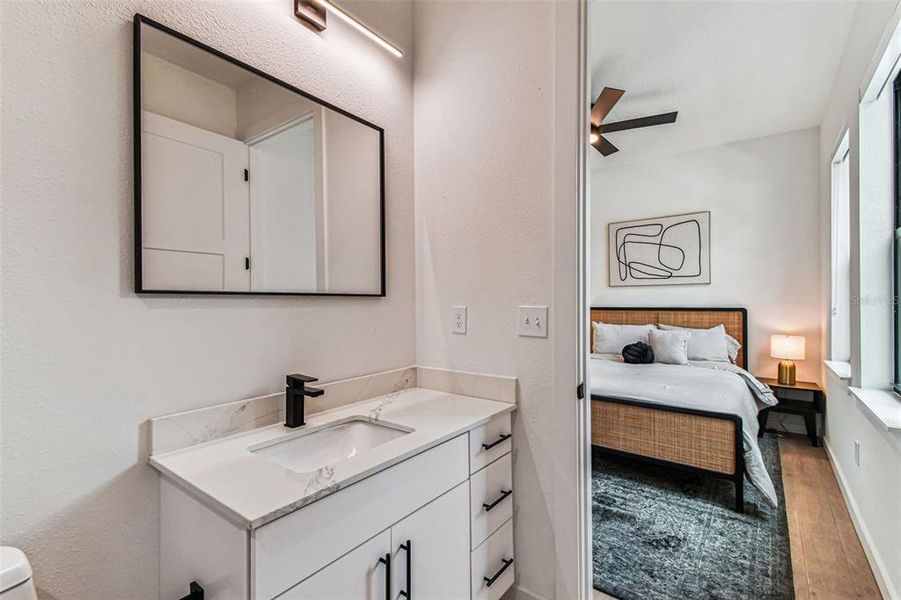 Furnished interior view inside a new home in , Tampa (Image 18).