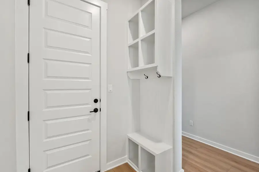 Furnished interior view inside a new home in Lariat, Liberty Hill (Image 11).