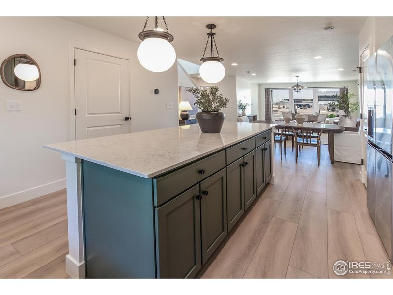 Furnished interior view inside a new home in Prairie Song Story Collection - Single Family Homes, Windsor (Image 18).