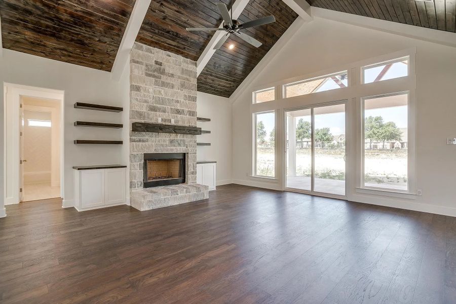 Representative unfurnished interior of a home built from the The Nathan by Elmwood Custom Homes in Matthews Farm, Venus (Image 30). Representative unfurnished interior of a home built from the The Nathan by Elmwood Custom Homes in Matthews Farm, Venus (Image 30).