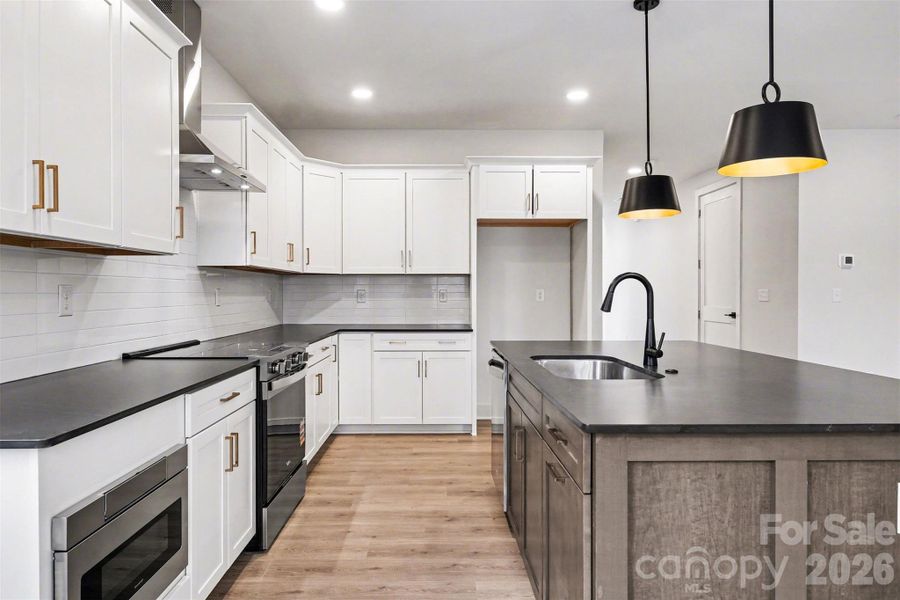 Furnished interior view inside a new home in , Charlotte (Image 5).