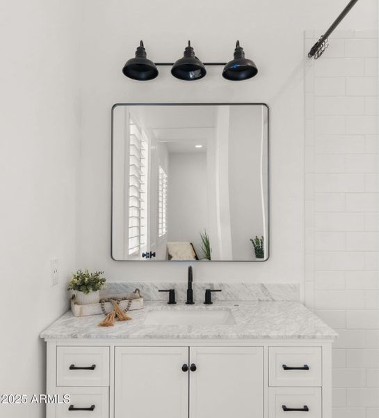 Designer touches throughout Designer touches throughout