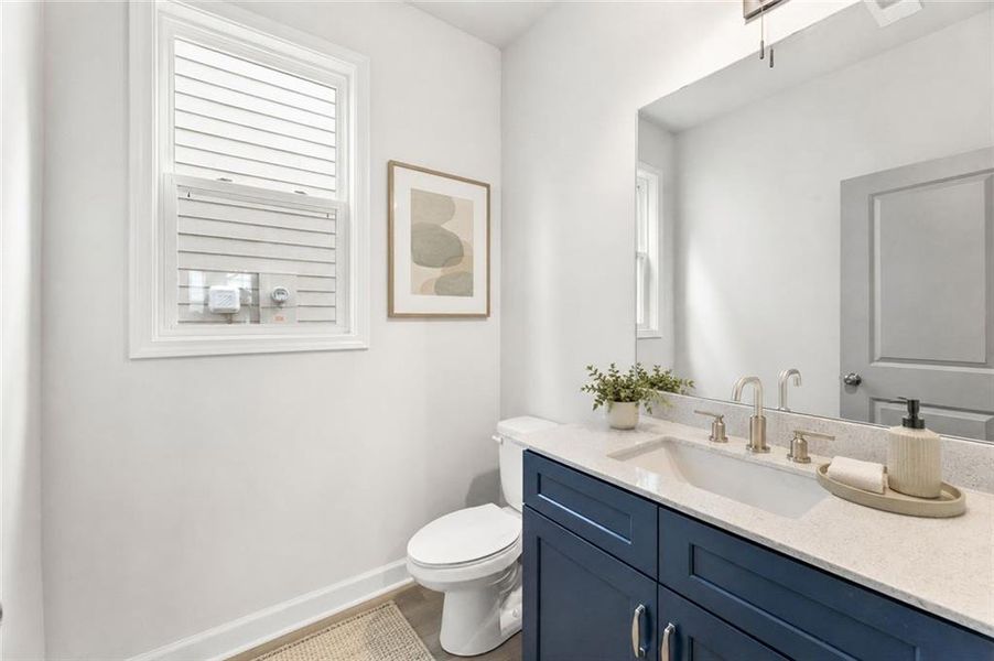 Furnished interior view inside a new home in Parkside, Clarkston (Image 4).