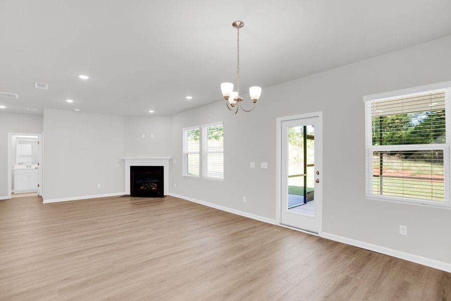 Spacious, unfurnished interior of a new home in Carriage Estates, Lexington (Image 44). Spacious, unfurnished interior of a new home in Carriage Estates, Lexington (Image 44).