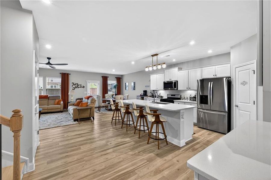 Furnished interior view inside a new home in , McDonough (Image 7).