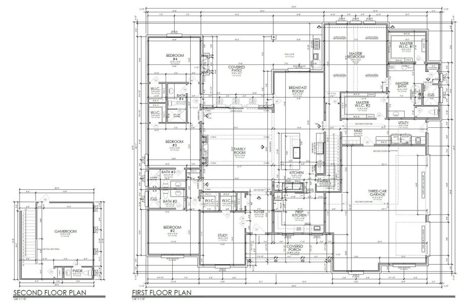 2D floor plan layout of this home in The Highlands of Northlake, Northlake, TX (Image 2). 2D floor plan layout of this home in The Highlands of Northlake, Northlake, TX (Image 2).